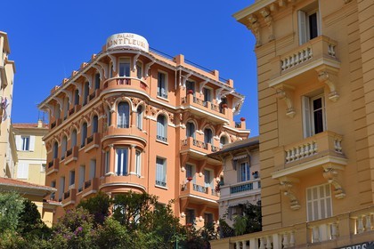 Principality of Monaco, Monaco, La Condamine district, Moneghetti district, Palais Mont Fleuri on the Boulevard du Jardin Exotique