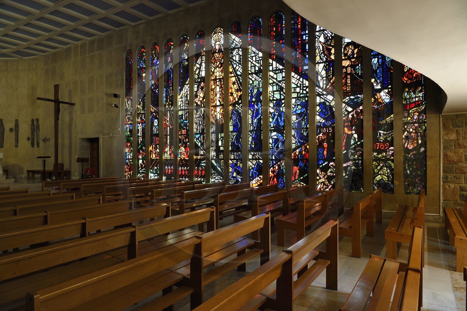 France, Var (83), Hyères, Chapelle de Notre-Dame-de-Consolation dans le quartier de Costebelle