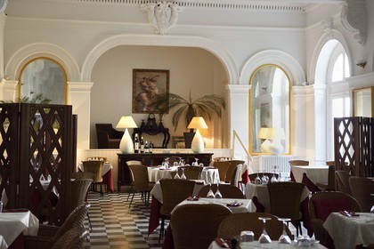 France, Corse du Sud, Ajaccio, restaurant Grand Café Napoléon on the Cours Napoléon