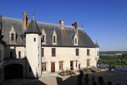 France, Loir et Cher, Loire Valley, listed as World Heritage by UNESCO, Chaumont sur Loire, the castle