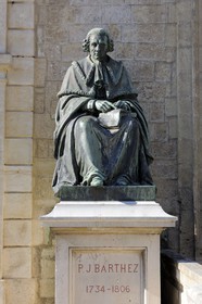 France, Hérault (34), Montpellier, centre historique, faculté de médecine, l'entrée principale