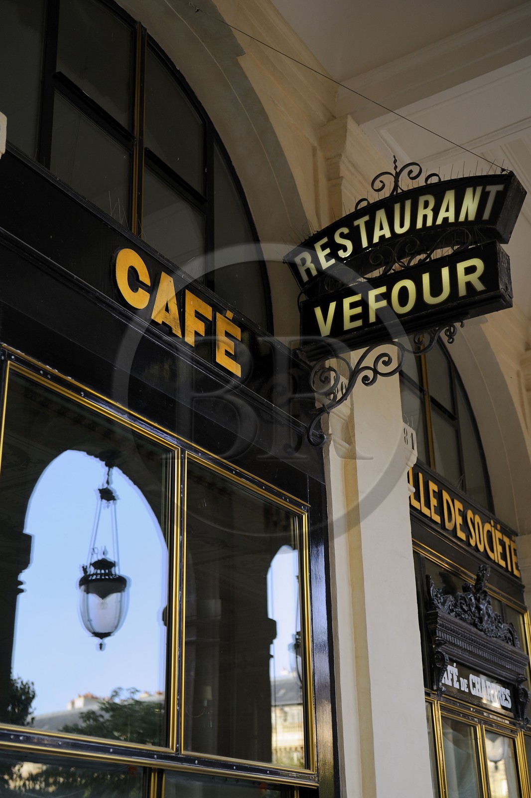 France, Paris (75), Galerie de Beaujolais, restaurant Le Grand Vefour