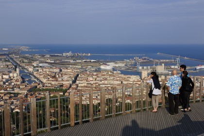 France, Herault, Sete, viewpoint from Notre Dame de la Salette