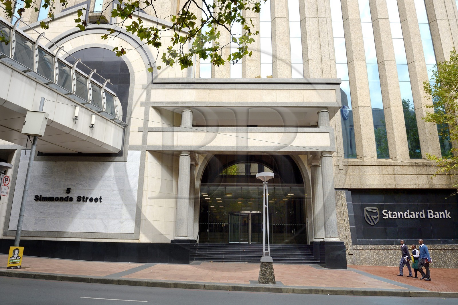 Afrique du Sud, province de Gauteng, Johannesburg, siège social de la Standard Bank