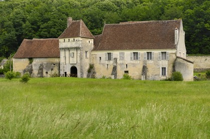 France, Indre et Loire, Chemille sur Indrois, Corroirie du Liget Charterhouse (Corroirie de la Chartreuse du Liget)