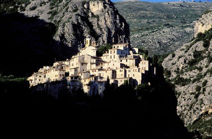 France, Alpes-Maritimes (06), le village perché de Peillon (arrière pays niçois)