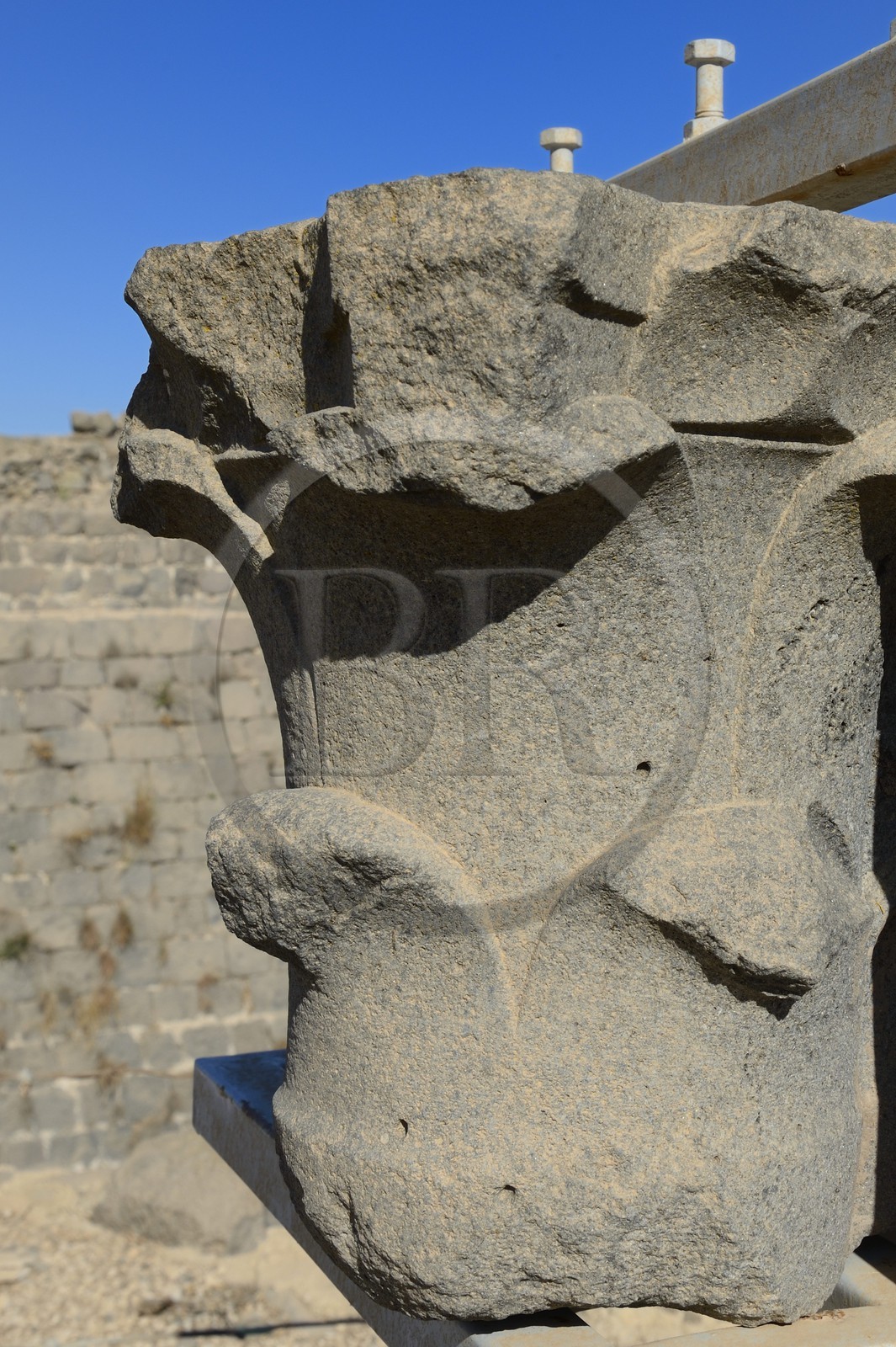 Israel, district Nord, Galilée, l'Etoile du Jourdain, la forteresse croisée de Belvoir tenue par les Hospitaliers entre 1168 et 1189