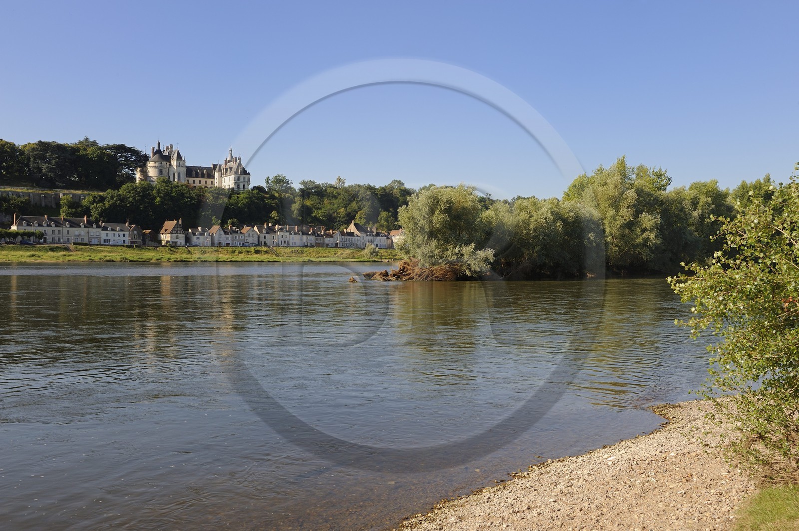 France, Loir-et-Cher (41), Vallée de la Loire classée Patrimoine Mondial de l'UNESCO, château de Chaumont-sur-Loire