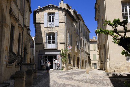 France, Gard (30), Uzès, rue de Port Royal