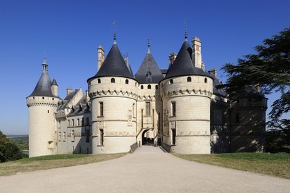 France, Loir et Cher, Loire Valley, listed as World Heritage by UNESCO, Chaumont sur Loire, the castle