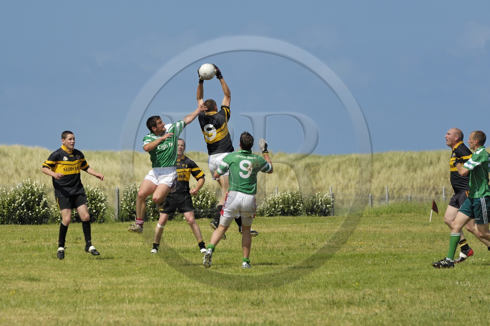 Republic of Ireland, County Galway, Aran Islands, Inishmore, Gaelic football match