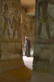 Egypte, Haute Egypte, Nubie, Lac Nasser, site d'Amada, temple de Derr