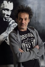 France, Paris (75), Atelier de l'artiste peintre Fred Kleinberg