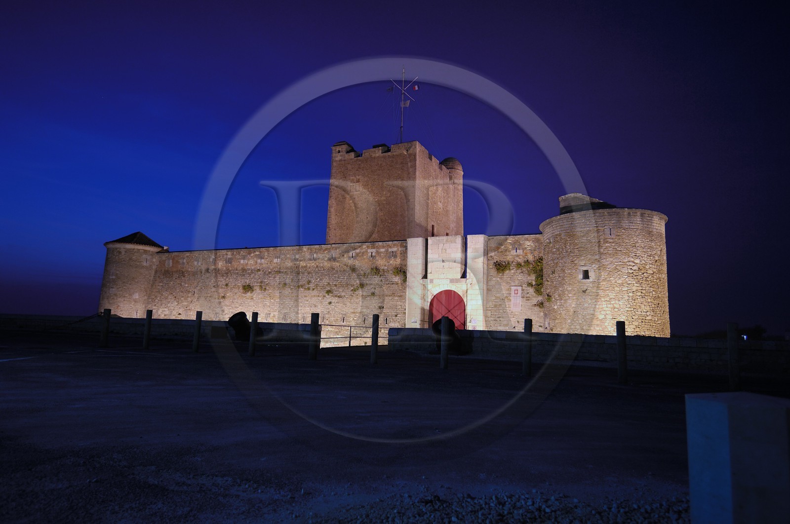 France, Charente-Maritime (17), Fouras, ancien château fortifié par Vauban