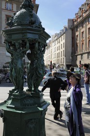 France, Paris (75), fontaine Wallace