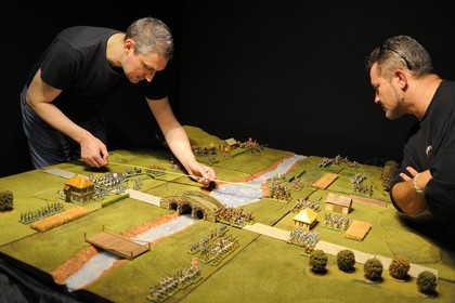 Italy, Liguria, Sarzana, Napoleon Festival, Napoleonic strategy game Fire and Flame