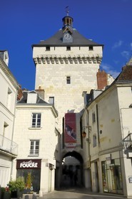 France, Indre et Loire, Loches, Town hall tower