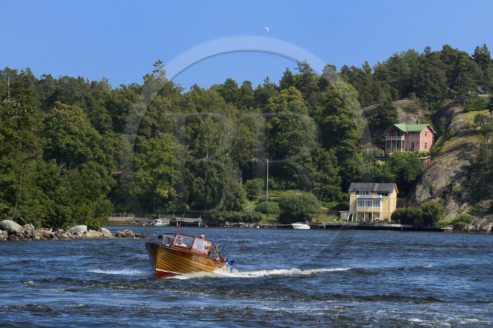 Suède, archipel de Stockholm,