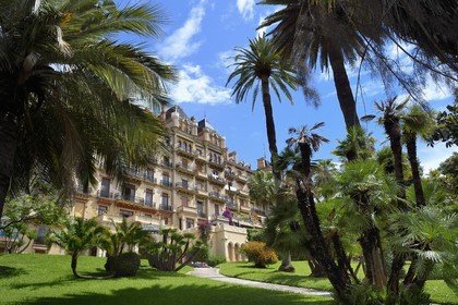France, Alpes-Maritimes (06), Cannes, le chateau Vallombrosa, hotel transformé en copropriété