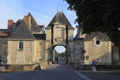 France, Indre et Loire, city of Richelieu, Chinon Gate