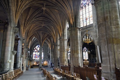 France, Allier (03), ancienne province du Bourbonnais, Moulins, cathédrale Notre-Dame-de-l'Annonciation