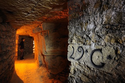 France, Paris (75), la carrière des Capucins sous l'hopital Cochin