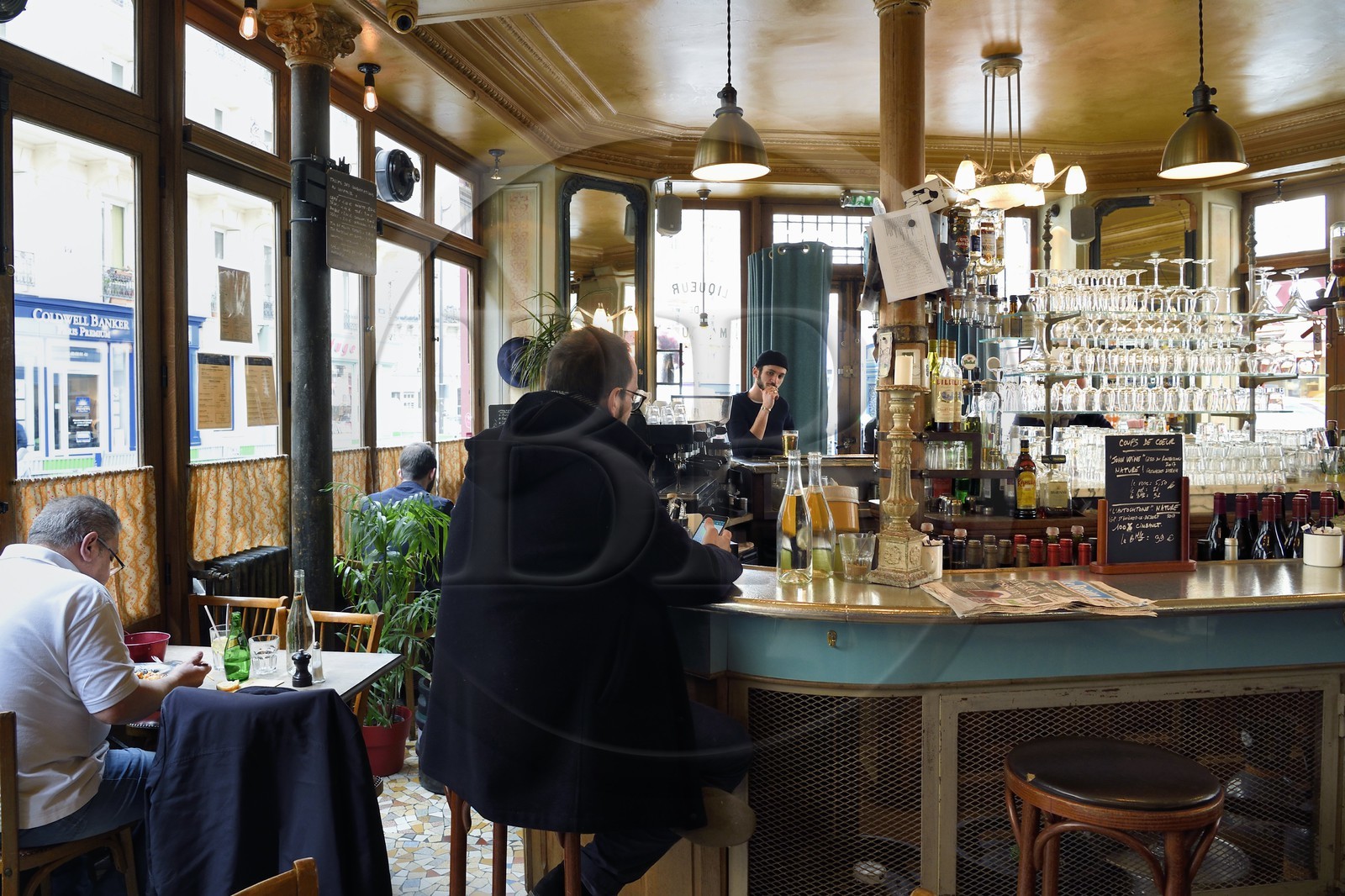 France, Paris (75), Le Pure Café rue Jean Mace