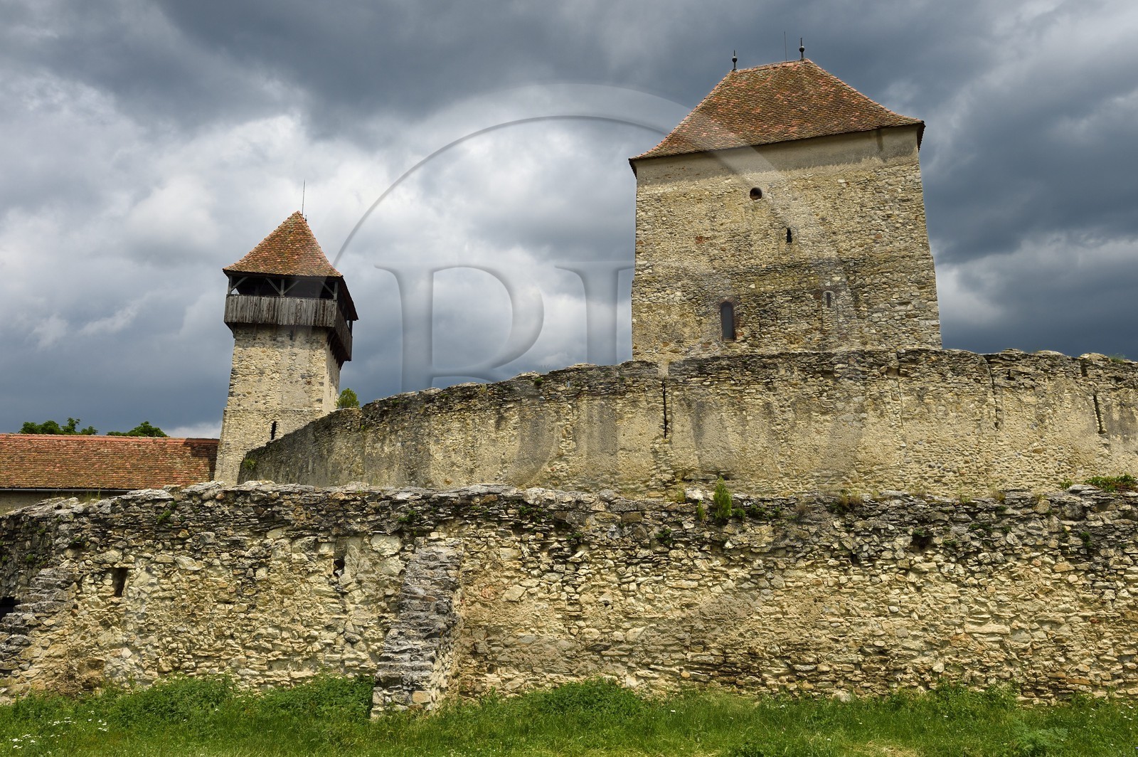 Roumanie, Transylvanie, la citadelle de Calnic classée Patrimoine Mondial de l'UNESCO