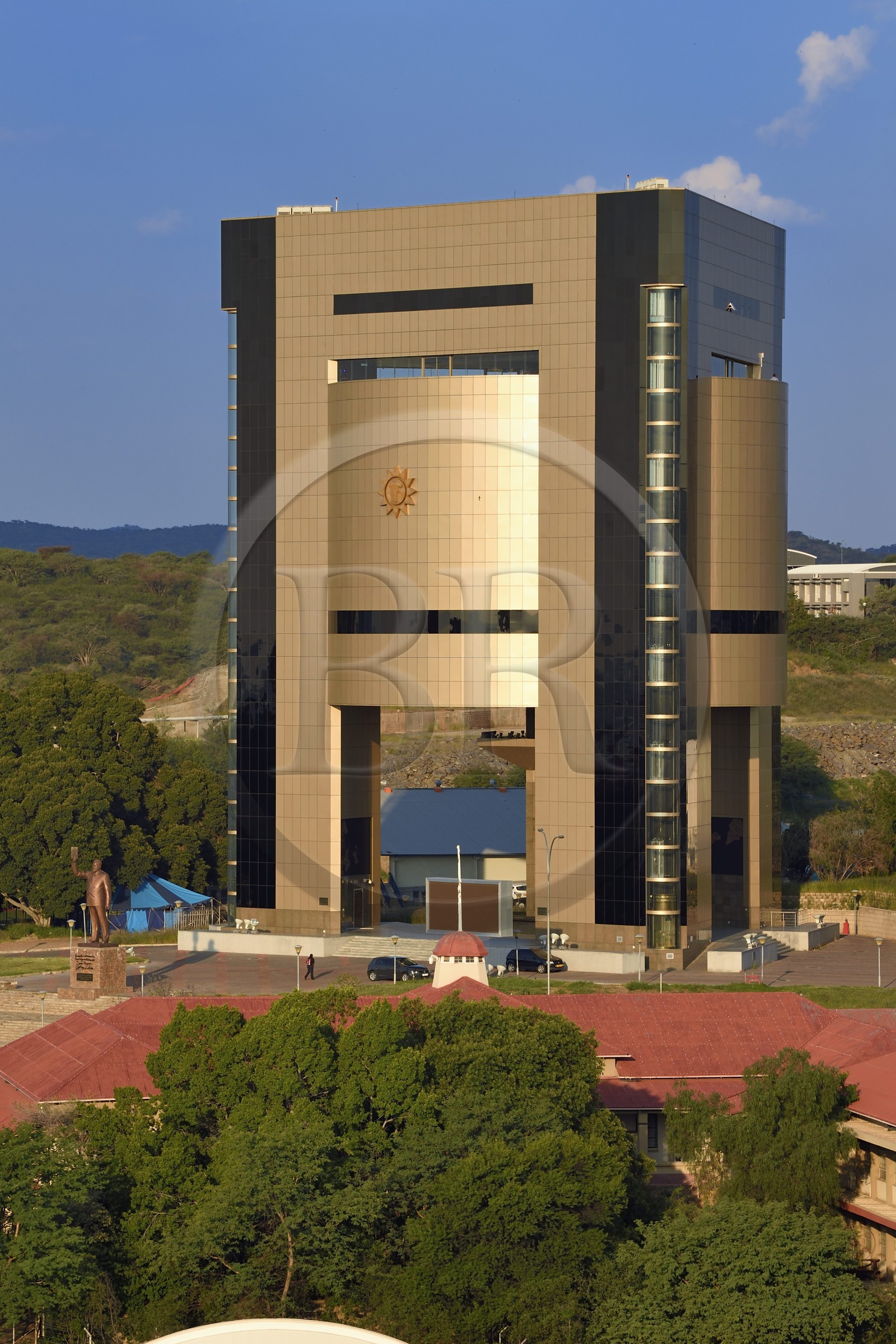 Namibia, Khomas region, Windhoek, Independence Memorial Museum built by North Korea