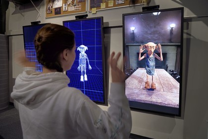 United Kingdom, Hertfordshire, Leavesden, Leavesden Film Studios, Harry Potter Studio Tour London, the scene of the eight Harry Potter movies' making of, digital Dobby