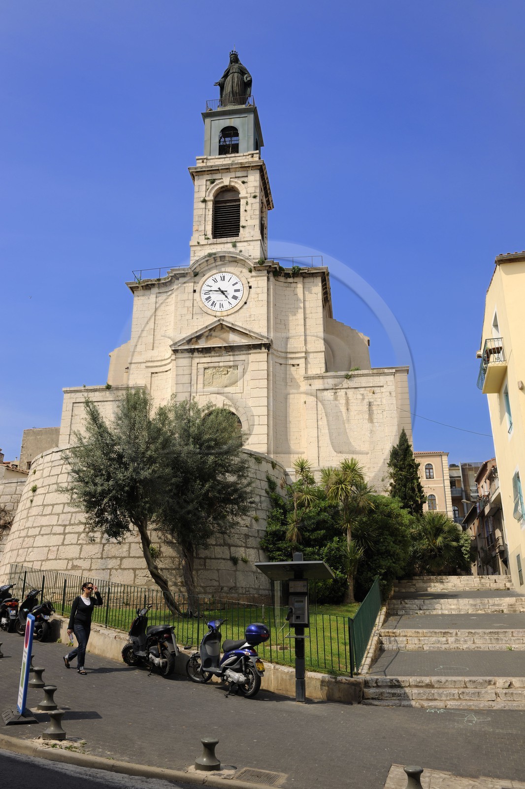 France, Hérault (34), Sète, l’église décanale Saint-Louis