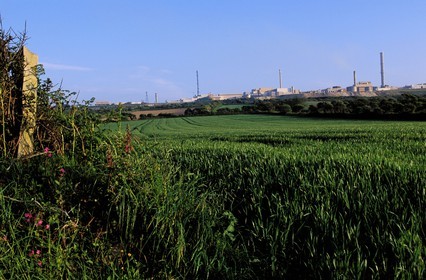 France, Manche, Cotentin, Hague region, Cogema, reprocessing factory of La Hague
