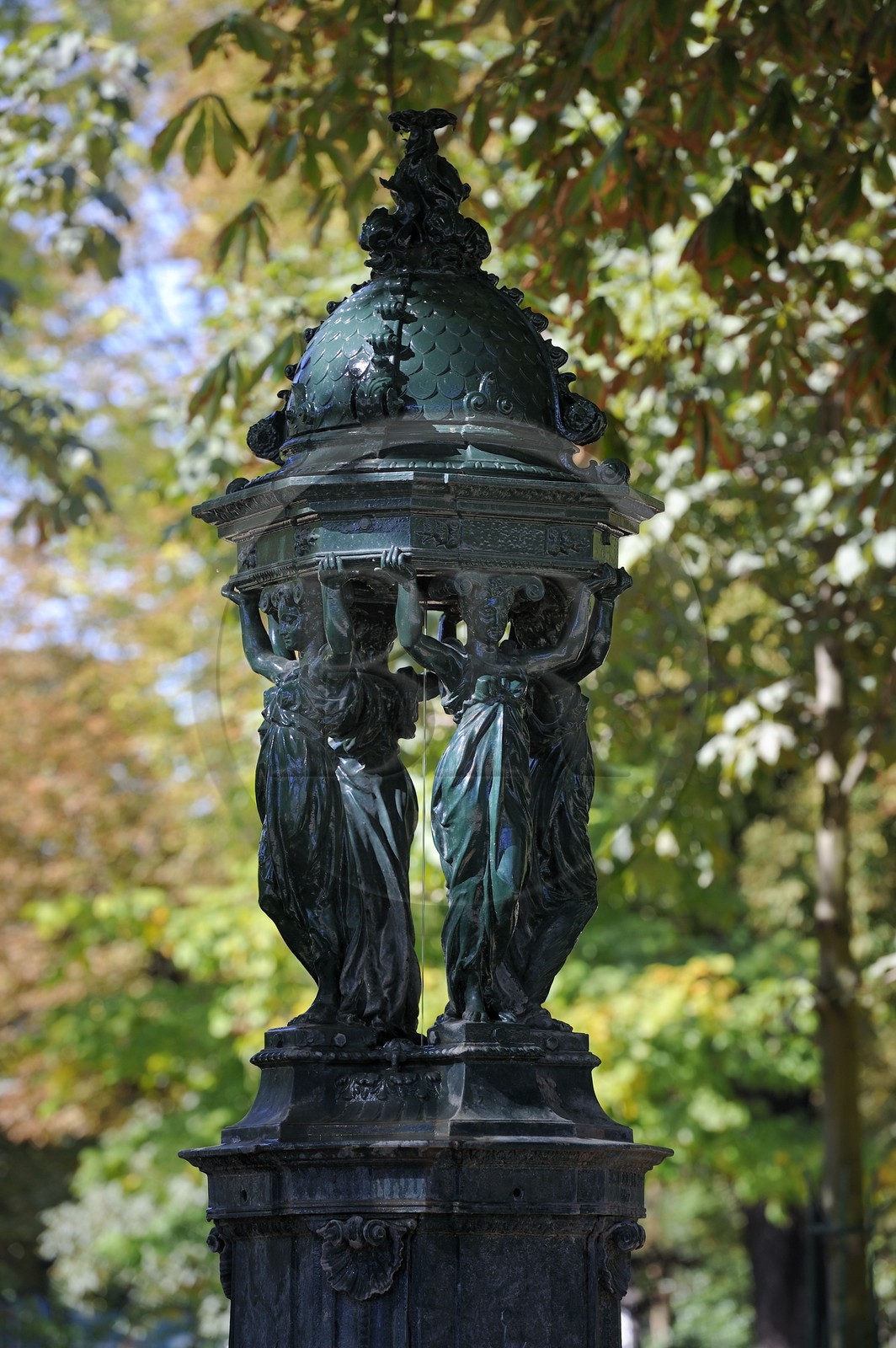 France, Paris (75), fontaine Wallace