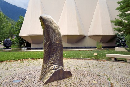 Switzerland, canton of Valais, Martigny, Pierre Gianadda Foundation, César, Pouce, bronze, 1965