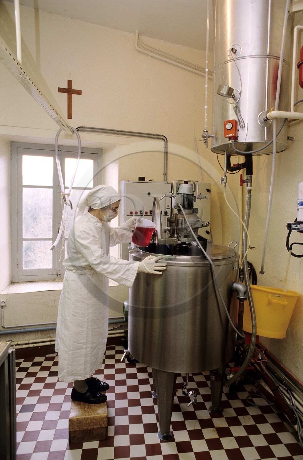 France, Allier, Abbey of Saint Vincent de Chantelle, monastic products