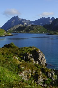 Norway, Nordland County, Lofoten Islands, Moskenes island, the Selfjorden