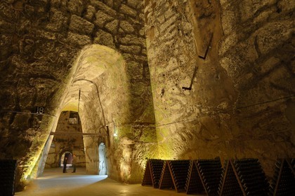France, Marne, Reims, champagne, Pommery's wine cellars