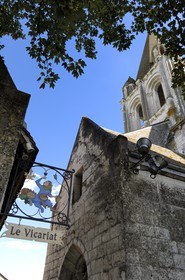 France, Indre et Loire, Loches, the Saint Ours abbey