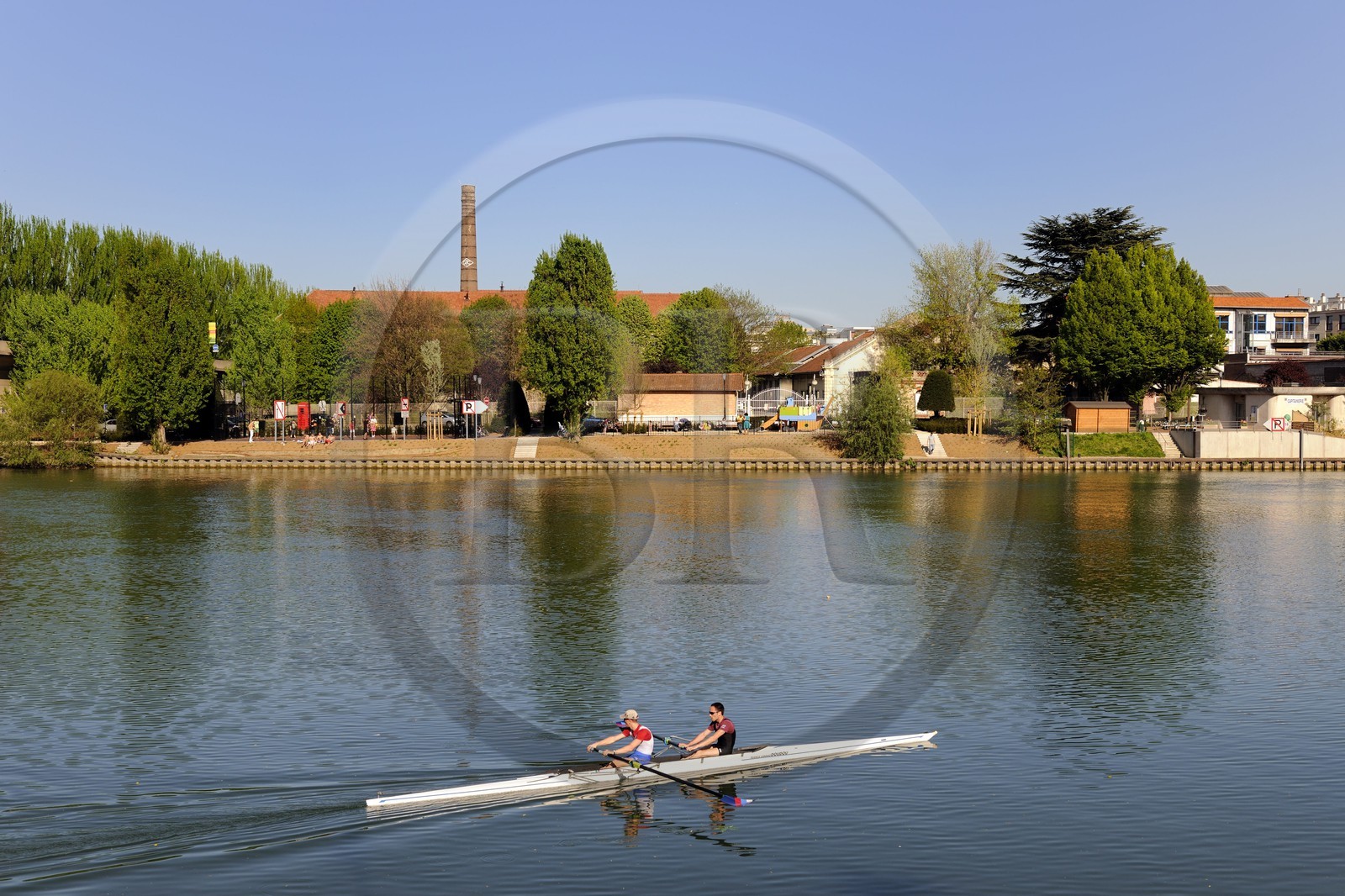 France, Val-de-Marne (94), les bords de Marne, Joinville-le-Pont, les anciens studios de cinéma Pathé