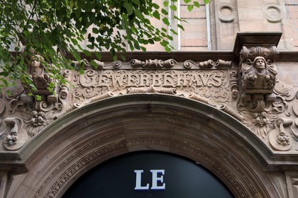 France, Moselle, Metz, Imperial district, House of the Federation of corporations for the promotion of Arts and Crafts (Gewerbehaus)