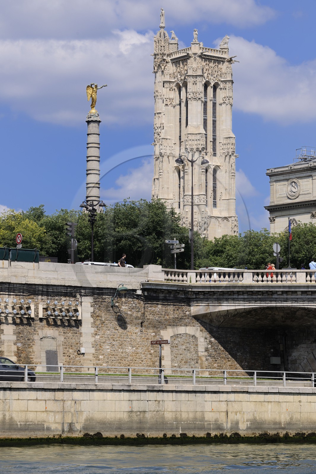 France, Paris (75), la Tour Saint-Jacques