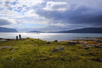 Royaume-Uni, Ecosse, Highland, Hébrides intérieures, Ile de Mull, Loch na Keal