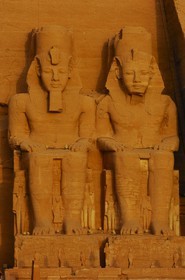 Egypte, Haute Egypte, Nubie, Abou Simbel, site classé Patrimoine Mondial de l'UNESCO, temple de Ramsès II