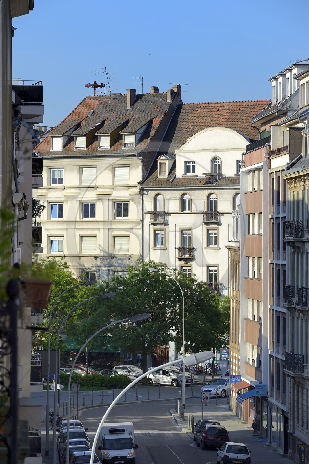 France, Bas-Rhin (67), Strasbourg, place de Zurich