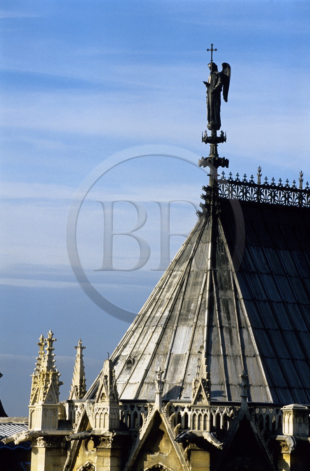 France, Paris (75), île de la Cité, la Sainte chapelle