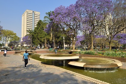 Zimbabwe, Harare, African Unity Square (formerly Cecil Square)