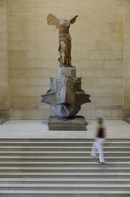 France, Paris (75), Musée du Louvre, la Victoire de Samothrace