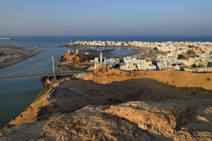 Sultanate of Oman, Ash Sharqiyah South Governorate, city and harbour of Sur, the old fishing quarter of Al Ayjah