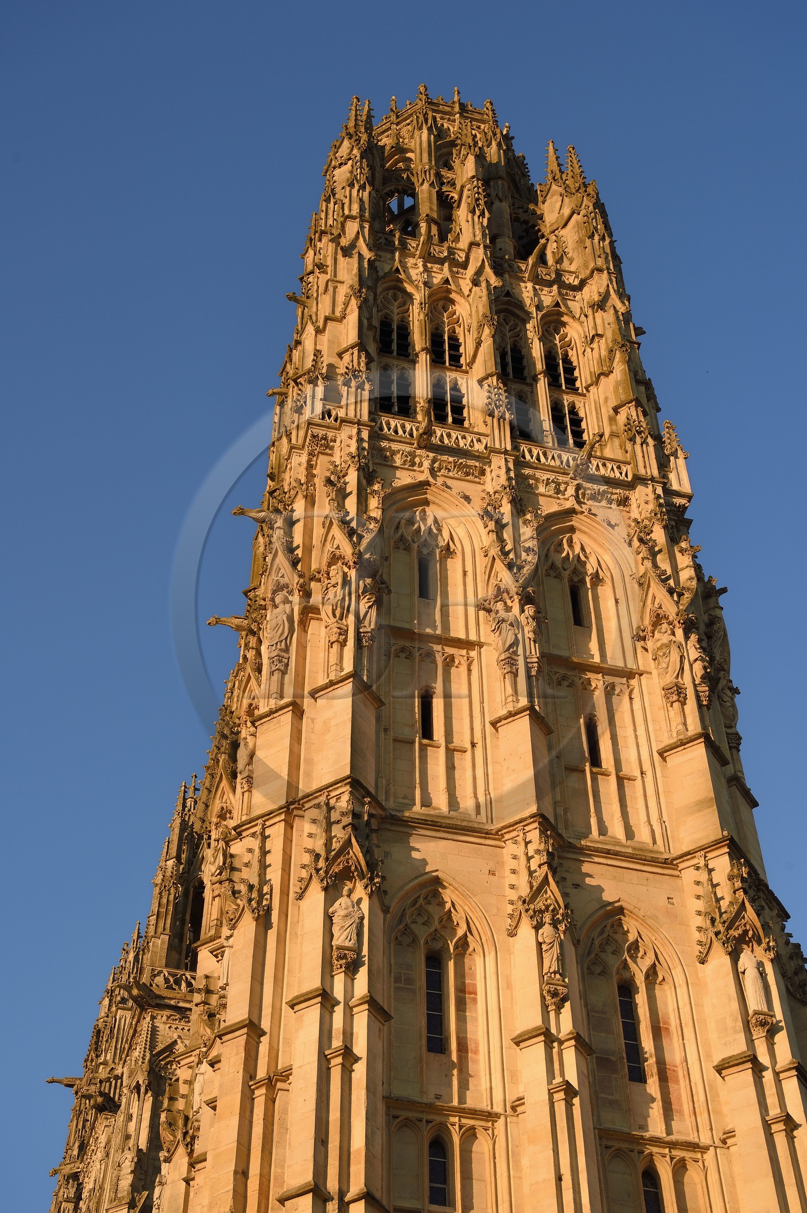 France, Seine-Maritime (76), Rouen, la cathédrale Notre-Dame de Rouen, la Tour de Beurre