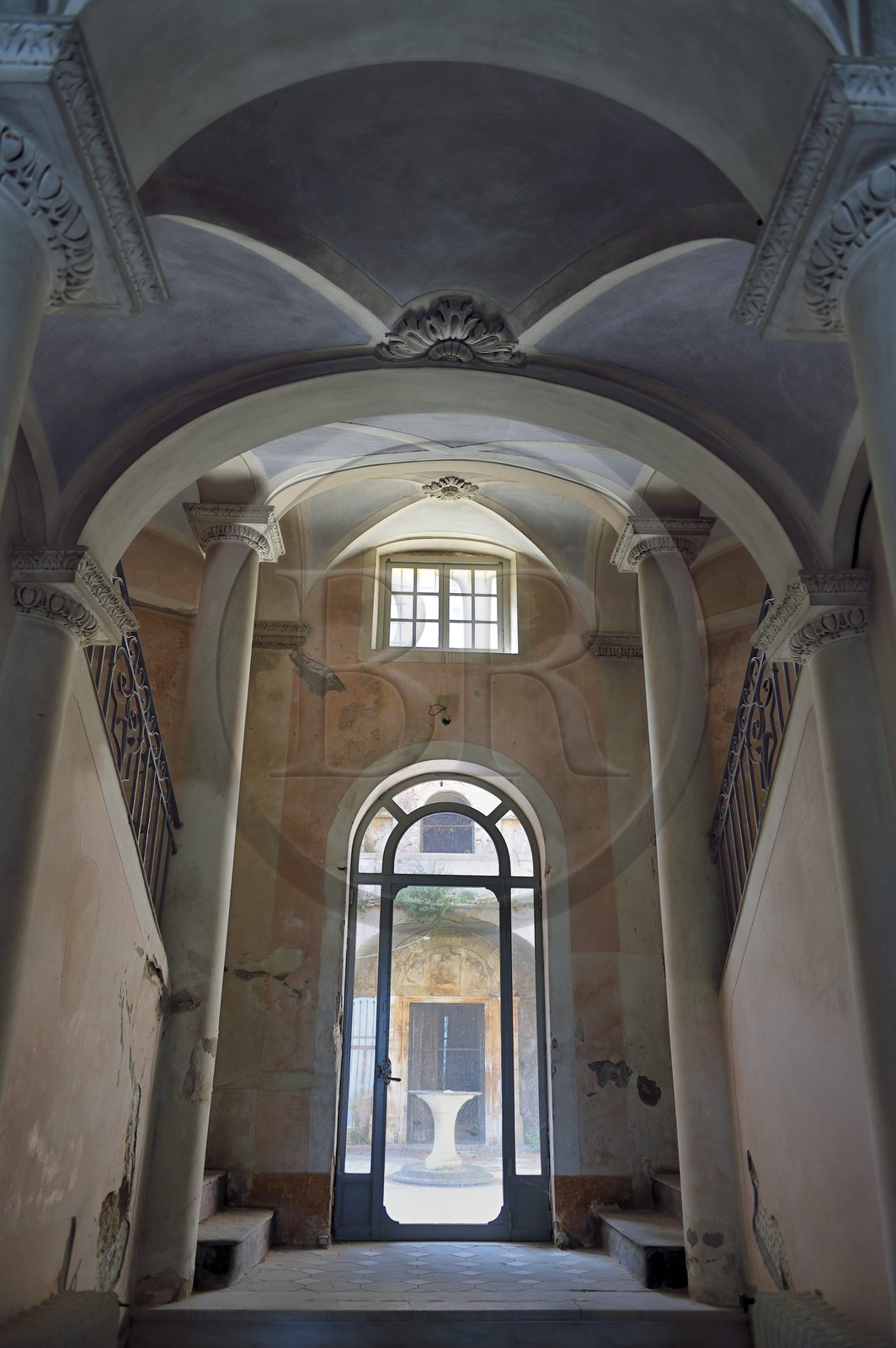 France, Alpes-Maritimes (06), Nice, colline de Fabron, Abbaye de Roseland